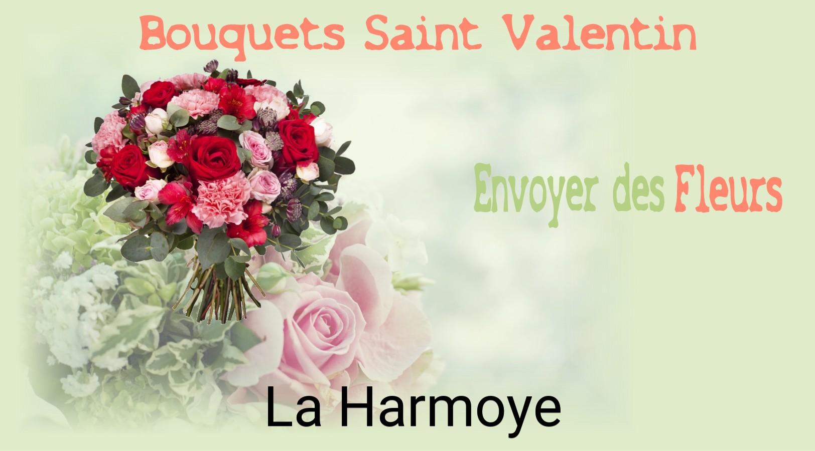 Roses de Saint-Valentin livrées à La Harmoye